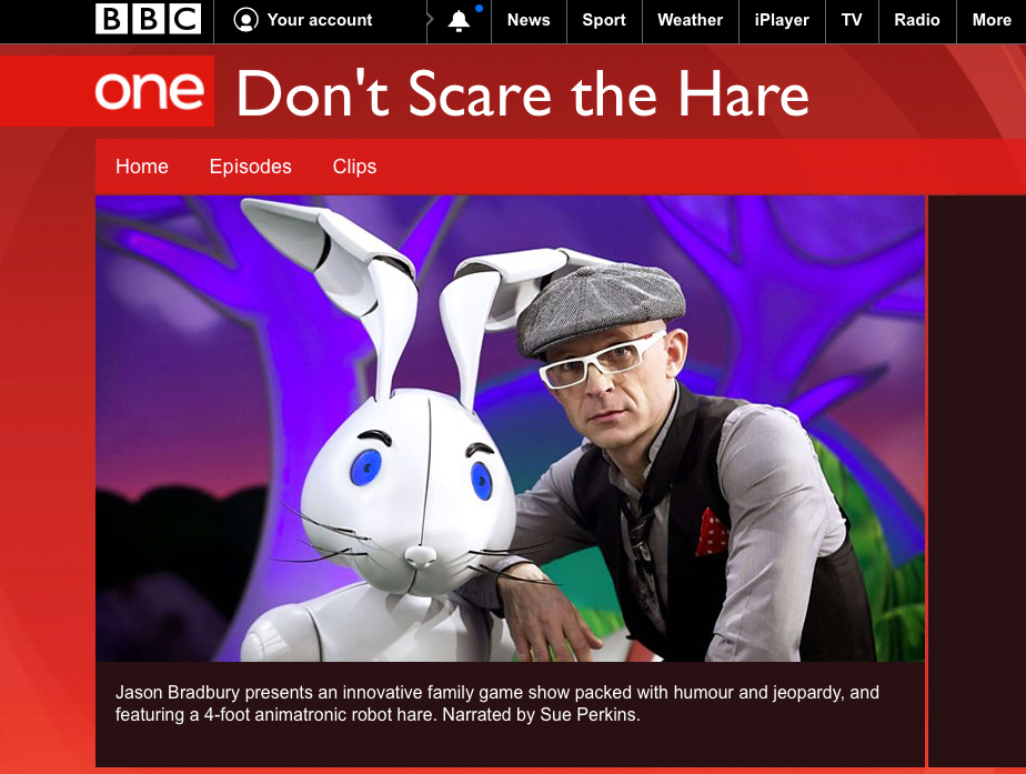 BBC IPlayer - Don't Scare The Hare